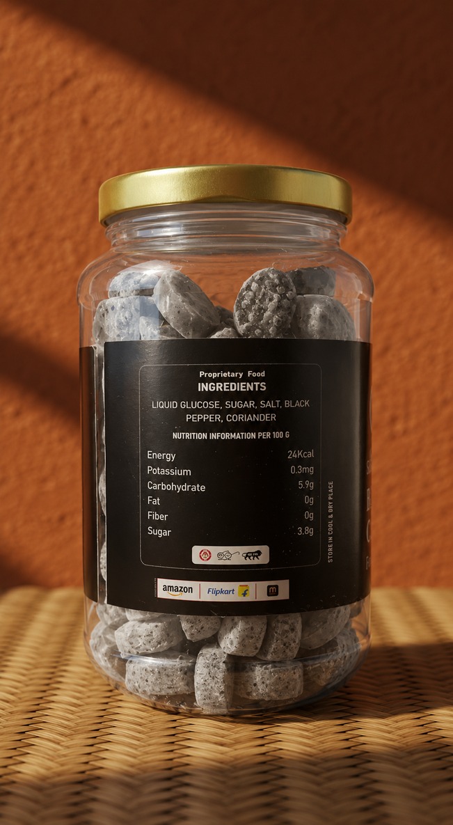 Black Pepper Candy